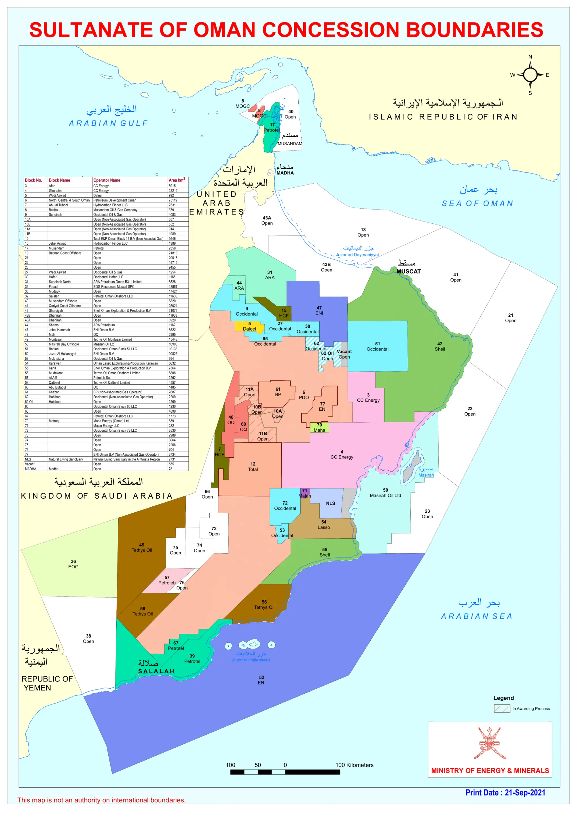 Concession Map